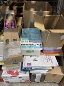 Assorted stationery/office supplies and related.