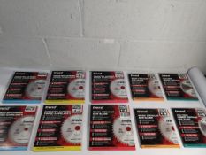 Ten assorted as new Trend saw blades.