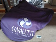 An as new Cavaletti Collection general purpose saddle in brown, size: 17