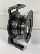 An as new Music Store CAT5 Cable Reel 50m (Neutrik RJ45), black.