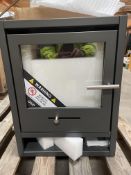 An OKO Bio Ethanol Stove BEF0014, grey.