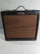 A boxed as new Fender Blues Junior BJ30-1346 30th Anniversary Tube Combo for electric guitar.