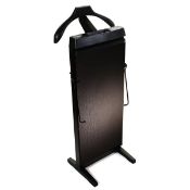 A boxed as new Corby 7700 Trouser Press, black ash (stock image).