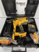 An as new DeWalt DCFS950P2-GB 50mm 18V 2 x 5.0Ah Li-Ion XR Brushless Fencing Cordless Stapler.