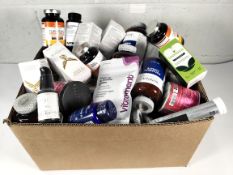 A quantity of assorted vitamins and supplements to include spacegoods lions mane, turmeric curcumin