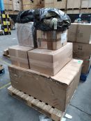A large quantity of British Army MTP field packs (est. 173 total).
