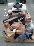 Two pallets of assorted sports and related goods.