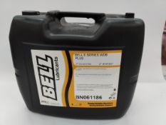 Thirteen barrels of as new Bell Lubricants, Bell E Series WDB Plus, 20L (601873027).