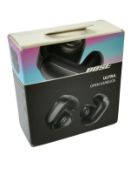 As new Bose Ultra Open Earbuds in Black (EAN: 017817846929) (Box sealed).