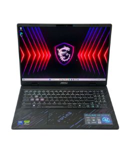 As new MSI Pulse 16 AI C1VFKG 16" Gaming Laptop in Black with Intel Core Ultra 7 155H 3.80Ghz CPU, 1