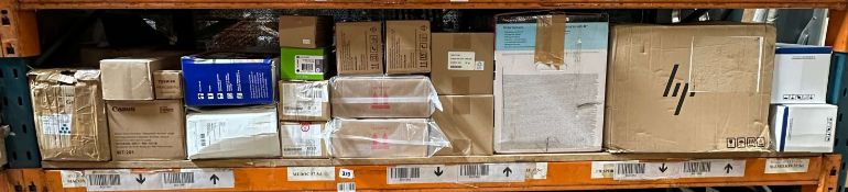 Assorted printer cartridges and related items (All