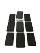 Assorted Samsung smartphones sold for parts (Remote management locked, sold for parts only).