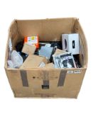 Assorted new & pre-owned small electronics and related items (Sold as is).