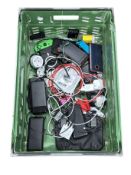 Assorted pre-owned small electrical items, cables & power banks (Sold as is).