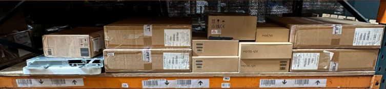 Assorted networking and IT hardware (Sold as is).