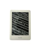 Pre-owned Amazon Kindle 10th Gen 8GB E-reader in White (Some cosmetic damage).