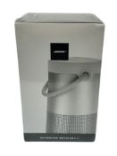 As new Bose SoundLink Revolve+ II Portable Bluetooth Speaker in Luxe Silver (EAN: 017817825313) (Box