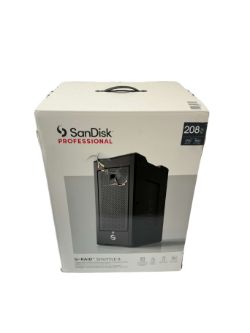 As new SanDisk Professional G-RAID SHUTTLE 8 208TB Desktop Storage (Box open, inner packaging sealed