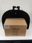 A boxed as new Litter Hopper with Bonnet in black.