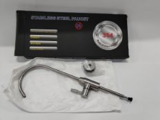 Ten as new PureH20 Stainless Steel Faucet.