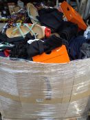 A quantity of assorted pre-owned clothing and related.