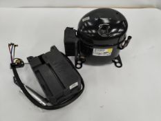 A pre-owned Refrigerator and Freezer Refrigeration Compressor (AE-8078-BR).