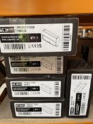 Five Proteus PMX20 20 Way 100A Isolator Incomer Metal Clad Consumer Units (2833-8289).