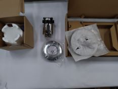 As new Aqualisa Dream DRM001CFC thermostatic mixer shower with 105mm harmony head.