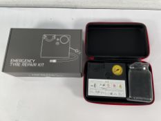 Ten boxed as new Emergency Tyre Repair Kits (no model information).