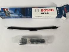 Twelve boxed as new Bosch Multi-clip Rear Wiper Blades (AM24H).