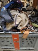 A quantity of pre-owned clothing and related (stillage not included).