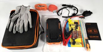 A Trekure TK20 14-in-1 portable 12V emergency multifunctional jump starter and power bank, capacity