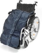 Nine NRS Healthcare fleece-lined waterproof wheelchair cosies, (Q96978) (stock image - wheelchair no