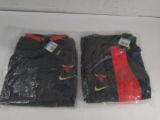 A new Nike NBA Chicago Bulls City Edition Tracksuit grey/red CN1645-060 (size M).