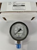 Eighty six as new Pressure Tech pressure gauges GAU-1100-63-02N-1BAR/PSI.