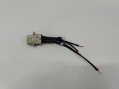 Fifty as new Harting Han Q inserts with cables (A5E47830992).