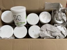 Ten Sugaring Cane Cosmetics Sugaring Paste, 1000g (9 strong, 1 soft).