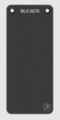 Seven BLK BOX exercise mats for training, fitness, and physiotherapy, length 120cm x depth 1cm x wid