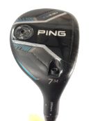 A pre-owned Ping G440 7 hybrid golf club, loft: 34°, Fujikura Quick Alta (Right-handed).