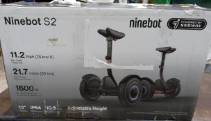 A Ninebot S2 Segway electric self balancing scooter (box unsealed).