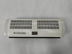 As Dimplex Warm Air Curtain, (AC3N) *This model comes without remote.