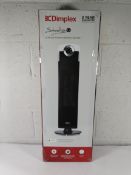 A boxed as new Dimplex Studio G slimline tower ceramic heater (DXSTG25).