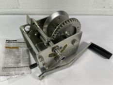 A Fulton 142400 Dual Speed Winch - 2000lbs capacity.