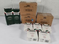 An assorment of Proraso shaving products to include 12x balsamo dopobarba barbe dure, 11x balsamo do