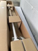 A Philips Hue Signe Floor Lamp LED, white (UK power adaptor required).