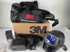 An as new 3M Speedglas G5-01 Adflo Welding Helmet Kit.
