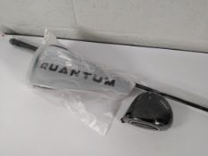 An as new Callaway tri-force carbon quantum driver (Right handed) and an as new Fujikura Ventus 6-S