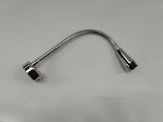 Five as new Casolux Stainless Steel Mary Flex Marine Reading Light.