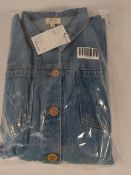 A new The Simple Folk jean over shirt (XS).