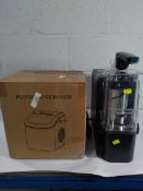 A Chefman frozen drinks maker RJ62-Black and an Ice cube maker (an UK adapter needed).